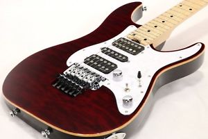 SCHECTER SD-II-24/M/See Thru Red Electric Free Shipping