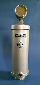 Telefunken (Neumann) CMV3 Tube Microphone - Hitlerflasche (Hitler Bottle)