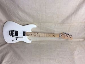 Used Charvel Pro Mod Body & Mystery Neck Partscaster Electric Guitar White w/H.C