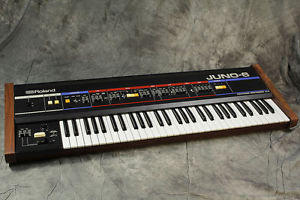 Roland JUNO-6 JUNO6 Analog Synthesizer Key Keyboard Japan Used Vintage Rare