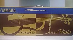 YAMAHA SVV-200 "SILENT VIOLA" ELECTRIC VIOLA NEW!!!