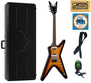 Dean ML 79 F TBZ ABSPACK  Guitar with Floyd Rose Tremelo, Trans Brazil, ABS Cas