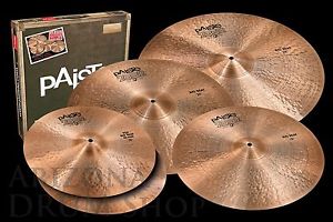 Paiste 2002 BIG BEAT Black Label Box Set with FREE 18" -  15/20/24+18  IN STOCK!