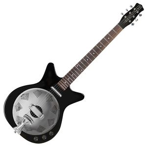 Danelectro '59 Acoustic-Electric Resonator Guitar Black