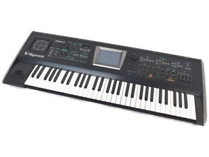 Roland V-Synth GT 61 Keyboard Key Analog Synthesizer Vocal Designer Japan Used