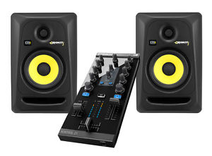 Native Instruments Traktor Kontrol Z1 una KRK RP5 Pacchetto (NUOVA)