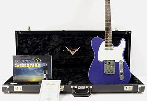 2005 Fender Custom Shop Telecaster Electric Guitar - Purple Sparkle w/Case & COA