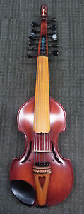 Song Brand Master 7×7 String 14" Viola d'Amore - Horse Head Scroll Baroque