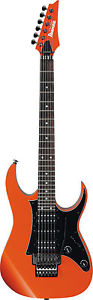Ibanez Prestige RG655 FSO - E-Gitarre in Firestorm Orange Metallic inkl. Koffer