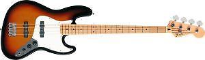 Fender Standard Jazz Bass Brown Sunburst 3-Ply Parchment Pickguard 146202532
