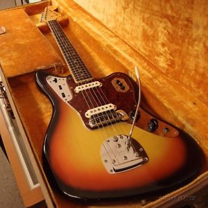 Fender 1966 Jaguar -Sunburst-"Bound Neck & Dot Inlay" Electric Free Shipping