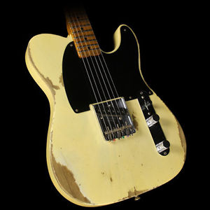 Fender Custom Shop 1953 Roasted Ash Top-Loader Esquire Heavy Relic Guitar Blonde