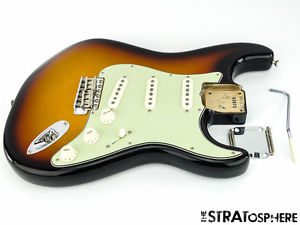 Vintage 59 USA Fender Strat LOADED BODY Stratocaster NITRO 3 Tone Sunburst SALE!