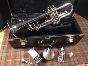 Yamaha Xeno YTR8345 Silver Finish Trumpet Used Very Nice Wick MP
