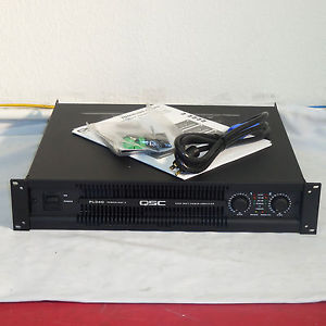 QSC PL340 Powerlight 3 Series Power Amplifier PL 340 4000w Lightweight MINT