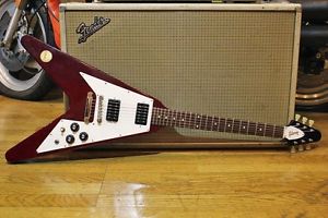 Gibson Flying V "MEDALLION Mod. by Vintage Maniacs" FREESHIPPING/456