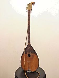 RARE Vintage Medieval German Lute