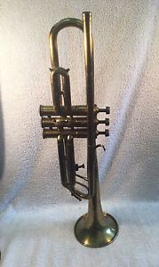 Antique "Euclid" Trumpet With Case And Mouthpiece