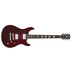 G&L Tribute Ascari GTS Electric Guitar Rosewood Fingerboard Transparent Red