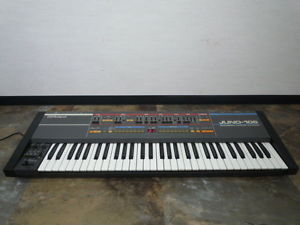 Roland Juno-106 Keyboard Synthesizer in good condition from Japan