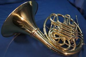 1953 Elkhart Conn 6DS (6D w/screw bell) Double French Horn w/Case and Mouthpiece
