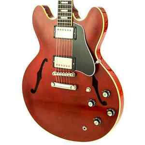 2016 Gibson Memphis Figured 1963 ES-335 Sixties Cherry Electric Guitar