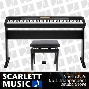 Casio CDP-230BK Digital Piano w' Matching Wooden Stand and Stool *BRAND NEW*