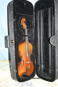 SEHR SCHÖNE ALTE GEIGE,DEUTSCHE MEISTERGEIGE,E.STARK,SPIELBEREIT