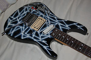 Charvel Fusion Deluxe 1990 Spider Paint Job MIJ