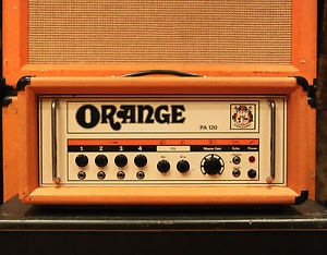 Vintage 1970s 1976 Orange OR PA 120 #13769 120w UK Valve Amplifier SERVICED