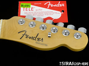 Fender American ELITE Telecaster Tele NECK + LOCKING TUNERS USA Maple Compound