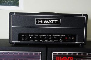 Hiwatt Custom 100W DG103 David Gilmour Pink Floyd Guitar Signature Tube Amp Head