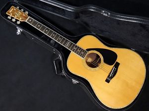 YAMAHA LL-45D 1988 NAT w/hard case Free shipping Guiter Bass From JAPAN #X1422