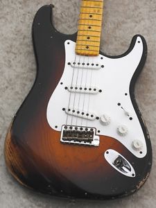 Fender 60th Anniversary 1954 Stratocaster Heavy Relic Electric Free Shipping