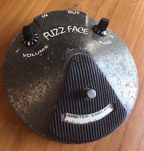 1966 ARBITER Fuzz Face Pedal the very 1st year w/the NKT275 germanium variety !
