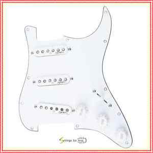 Seymour Duncan Jimi Hendrix Signature Loaded Voodoo Route Version Pickguard Whit