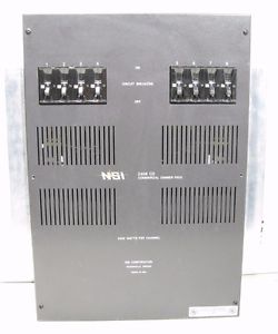 @ NSI 2408CD 8 Channel 2400W per Channel Commercial Dimmer Pack Free Shipping