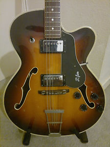 Hofner President 457/E2 archtop guitar (vintage - late 70s, early 80s)