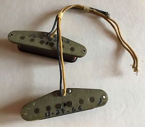 1967 Fender Stratocaster Pickups 1966 Nov Dec With Org Covers