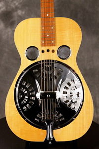 1981 DOBRO RESONATOR wood body square neck BLONDE TOP!!!