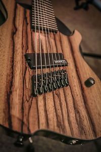 Custom 8 string multiscale Zebrawood 8-string
