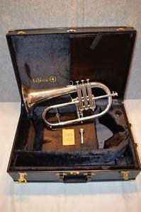 LEBLANC  F357S ARTURO SANDOVAL SERIES PROFESSIONAL Bb FLUGELHORN - SILVER PLATED