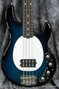 Music Man (Musicman) EBMM Neck Through Stingray Blue Pacific Burst!!