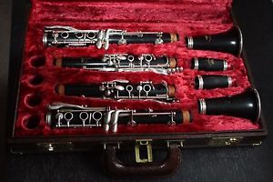 YAMAHA CLARINET PAIR Bb& A CX CUSTOM Bb YCL65 A inc nice YAMAHA CASE PLEASE READ