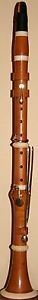 Antique early 19th french boxwood B clarinet 6 keys - Restored plays very well