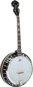 Ashbury tenor banjo Model  AB-45T Good quality brass tone ring, 30 tension hooks
