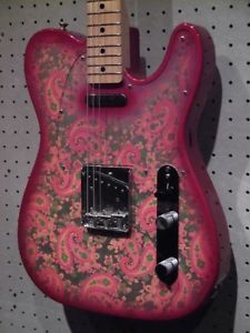 Fender 69 Pink Paisley Tele NOS Master Build By Dennis Galuszka 2002 Electric