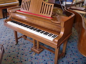 NIEDORF overstrung baby grand roller action wallnut can deliver! £650buy  now