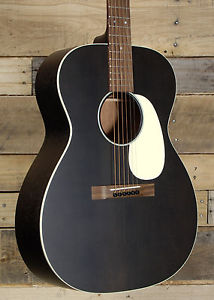Martin 000-17 Black Smoke Acoustic Guitar Satin Black Finish W/ Case
