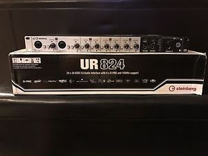Steinberg UR824 Digital Audio Interface w/Digital Cables- Mint!